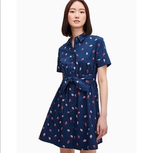 Kate Spade tie-waist summer dress.